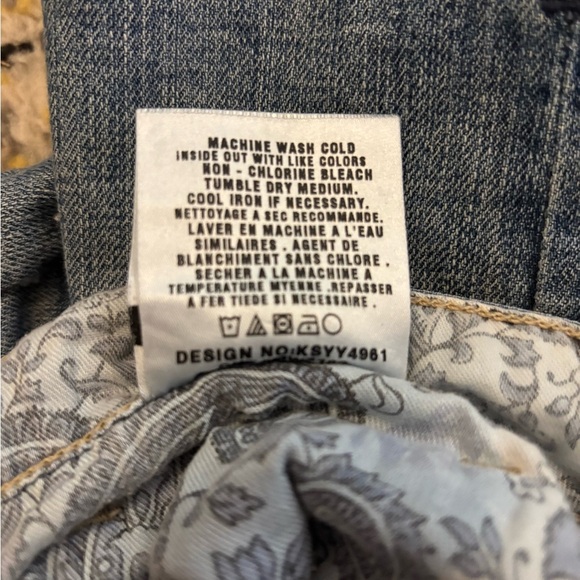 Joe's Jeans Blue Denim Cutoff Shorts - Picture 8 of 8